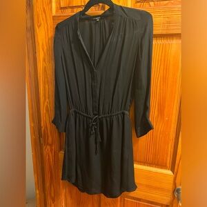 Black 3/4 sleeve Aritzia dress